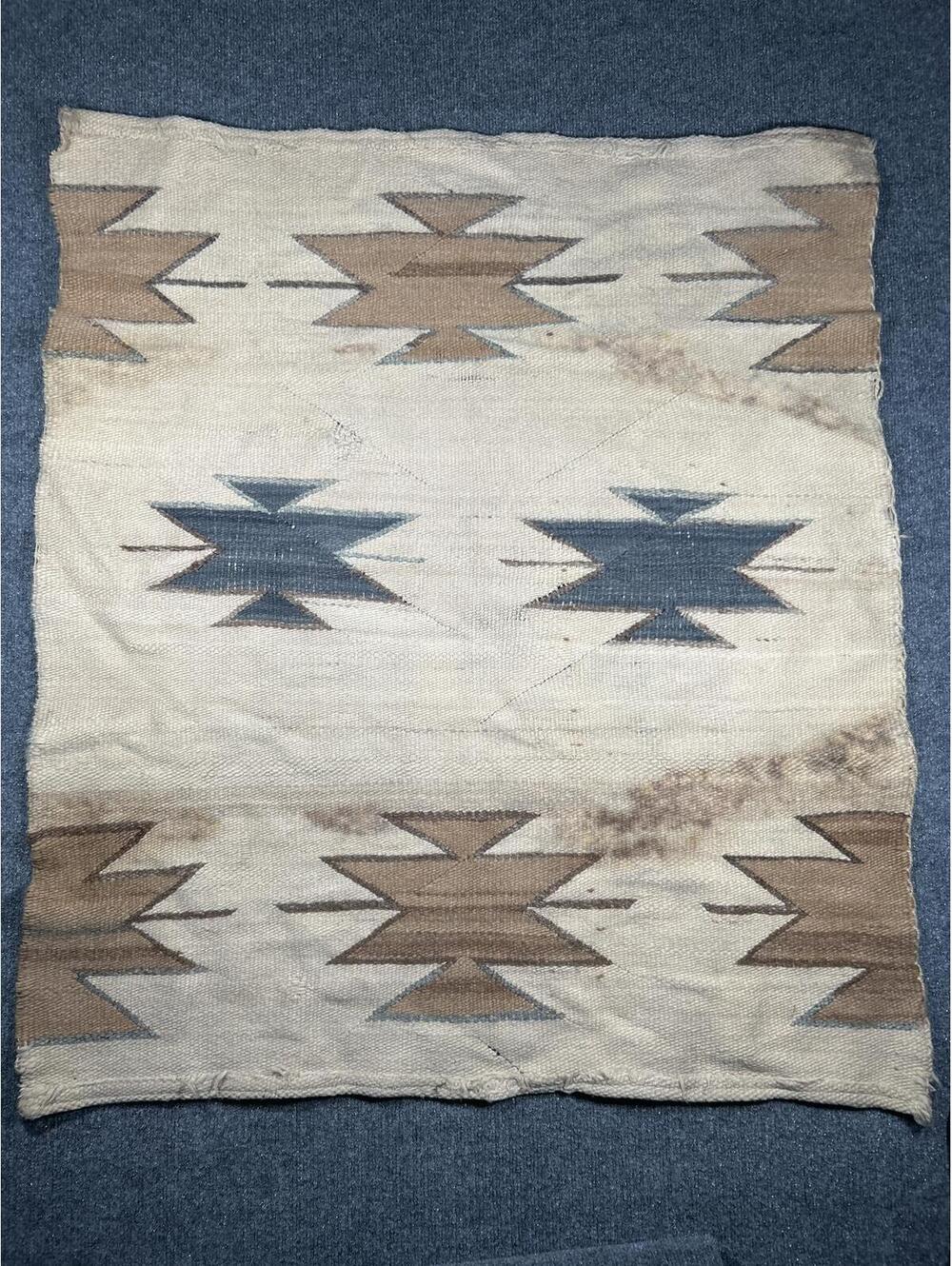 Vintage native American, flat weave Rug